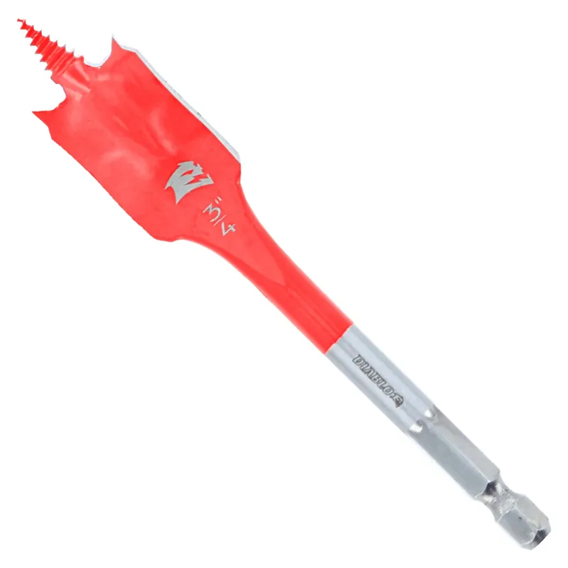 3/4 In. X 4 In. L High Speed Steel Clean Wood Spade Bit Hex Shank 1 Pk