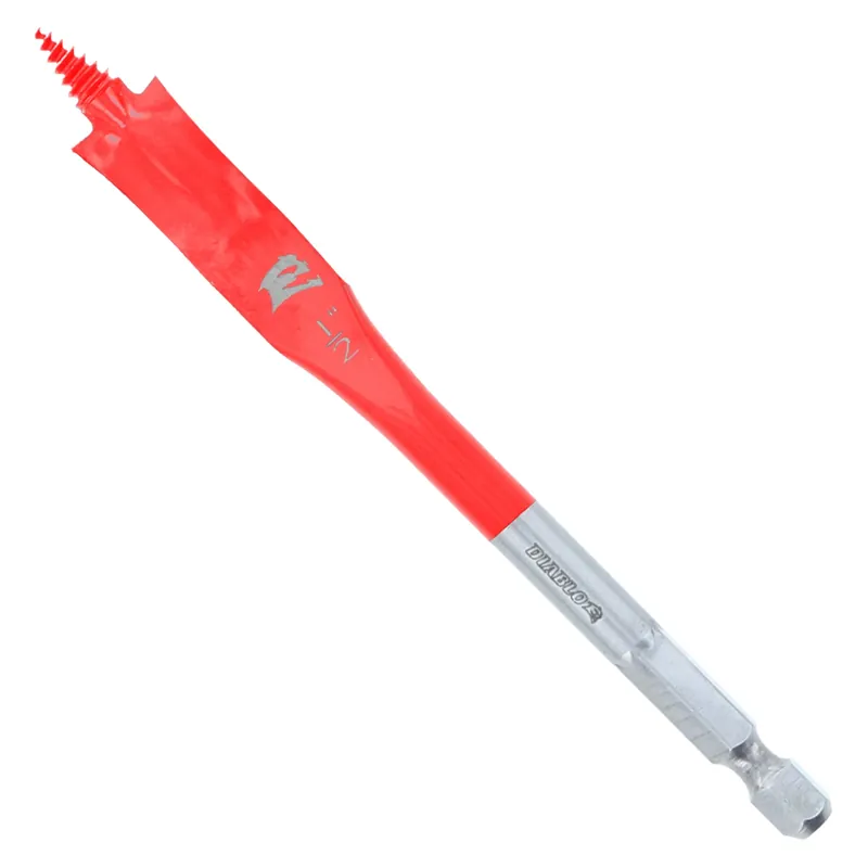 1/2 In. X 4 In. L High Speed Steel Clean Wood Spade Bit Hex Shank 1 Pk