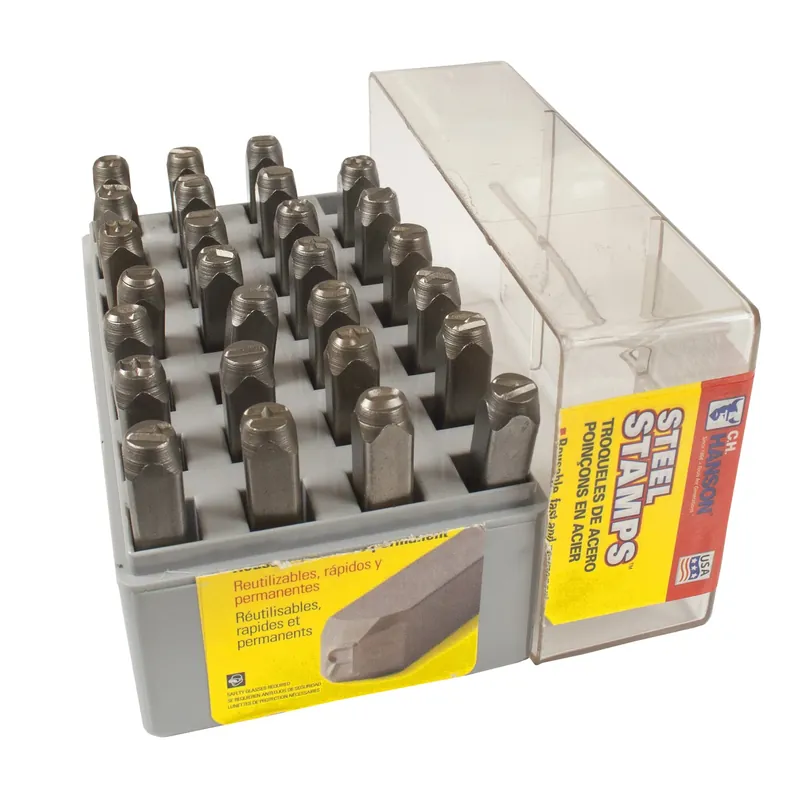 1/8 In. Letter Stamp Set 27 Pc