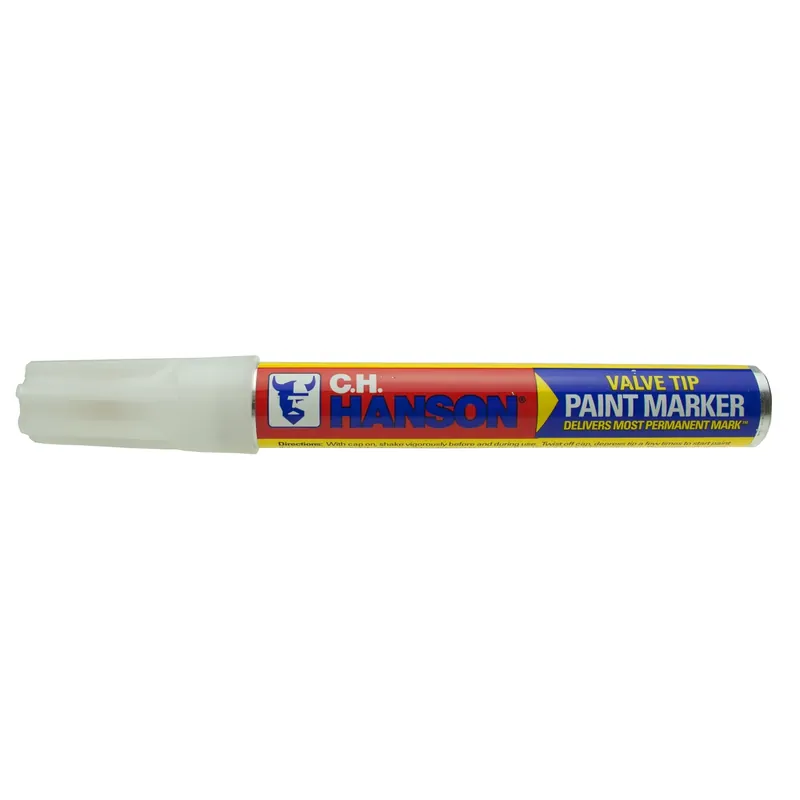 El Marko White Valve Tip Paint Marker 1 Pc