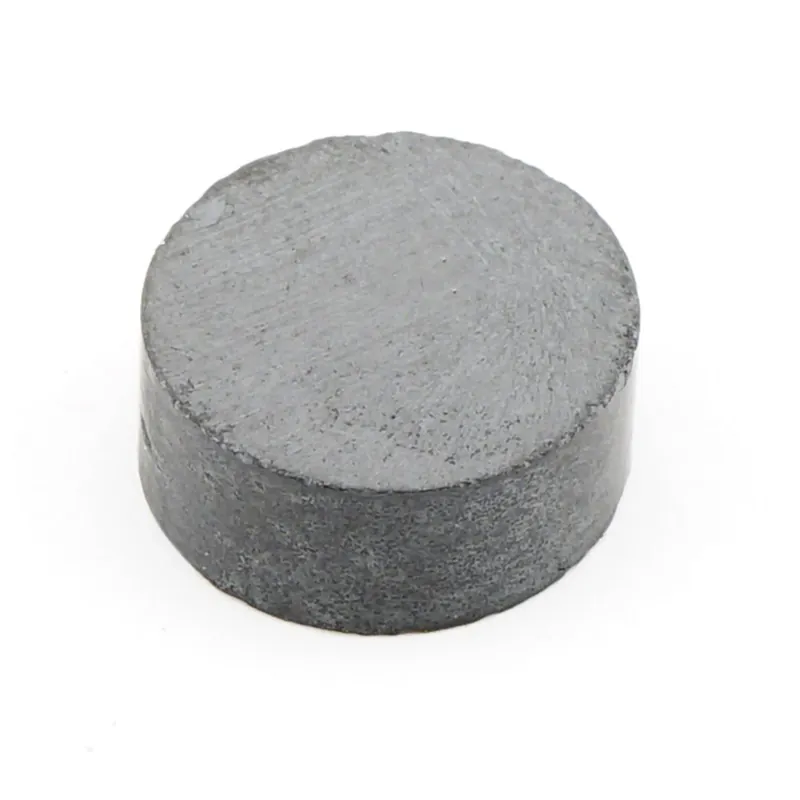 .187 In. L X .5 In. W Black Disc Magnets 0.5 Lb. Pull 10 Pc