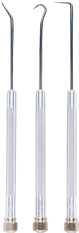 6-1/2 In. Probe Set With Heat-treated Steel Points - 3-piece