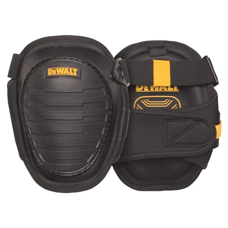 9.3 In. L X 7.25 In. W Gel Foam Hard Shell Knee Pads Black/yellow One Size Fits All