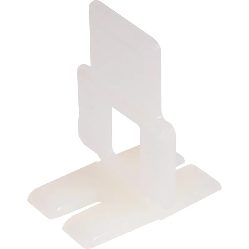 Lash 1.52 In. H X 0.75 In. W X 1.27 In. L Plastic Tile Spacer Clips 100 Pk
