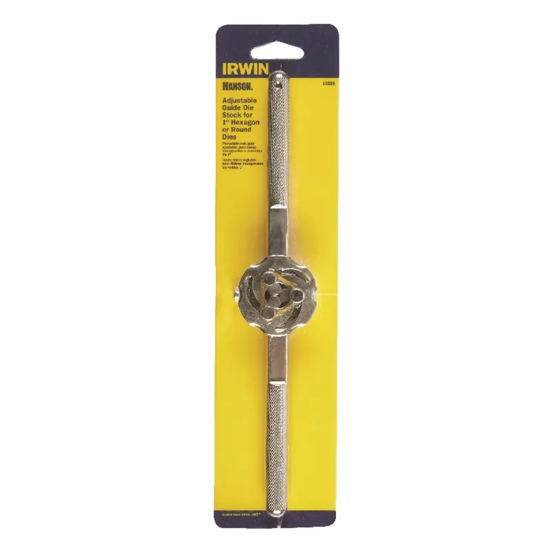 Die Stock Handle, Hexagon/round, 1-in.
