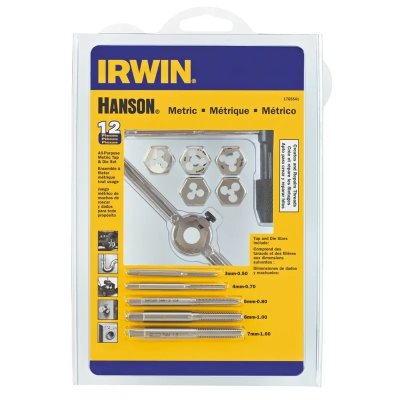 Metric Tap & Hex Die Set, 12-pc.