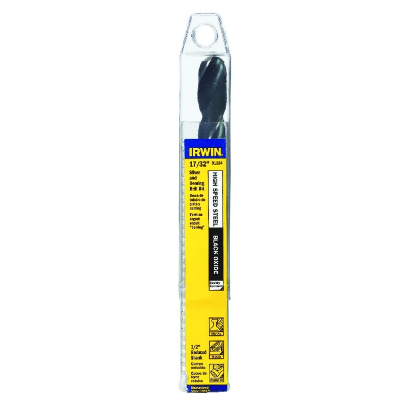 Silver & Deming Drill Bit, High Speed Steel, 17/32-in.