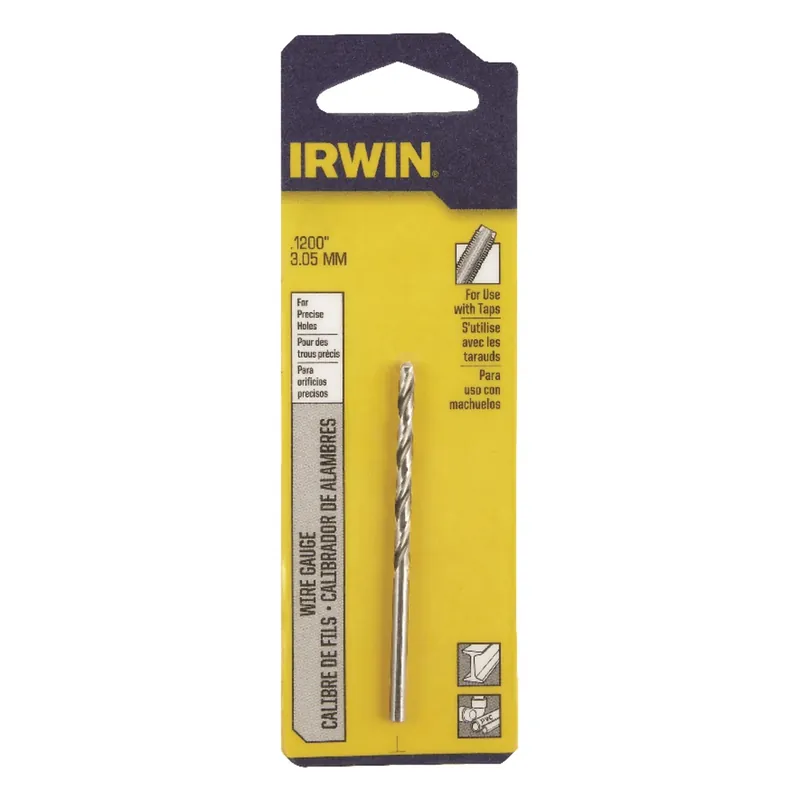  30 X 2-3/4 In. L High Speed Steel Jobber Length Wire Gauge Bit Straight Shank 1 Pk