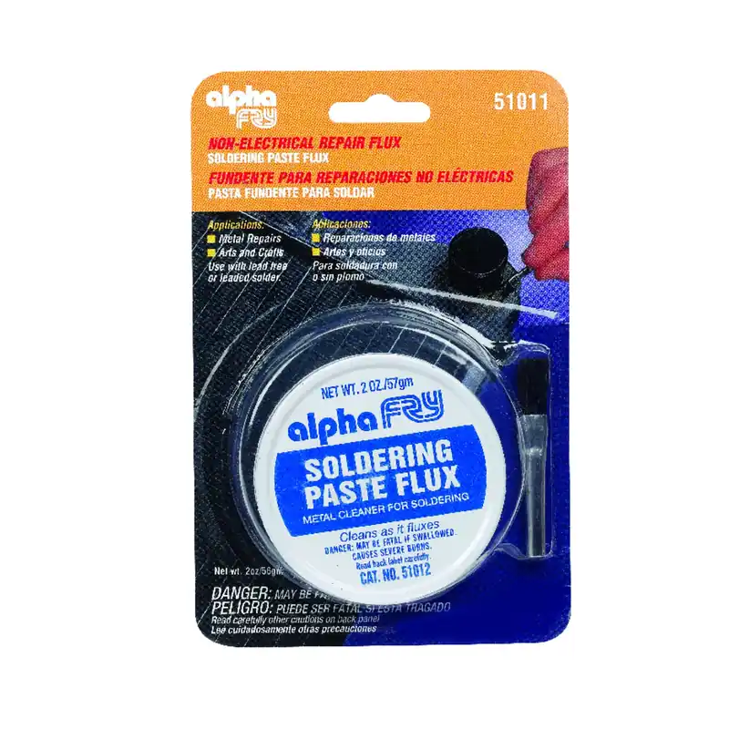 2 Oz Soldering Paste Zinc Chloride 1 Pc