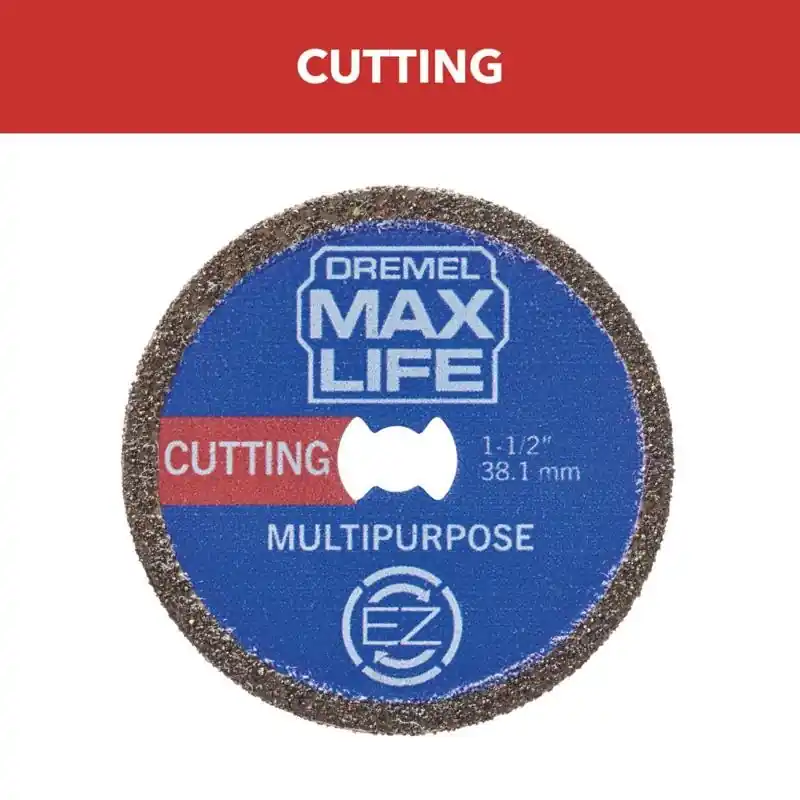 Ez Lock 1-1/2 In. X 1.5 In. L X 0.039 In. W Diamond Round Cutting Wheel 1 Pk