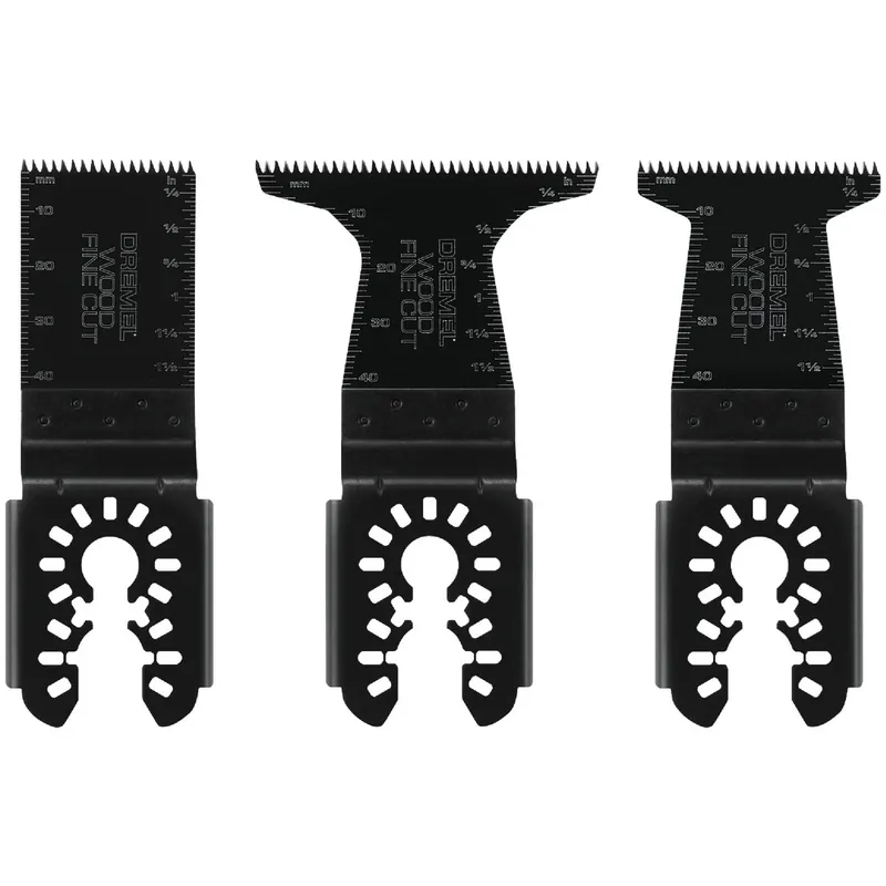 Steel Oscillating Blade Set Wood 3 Pc