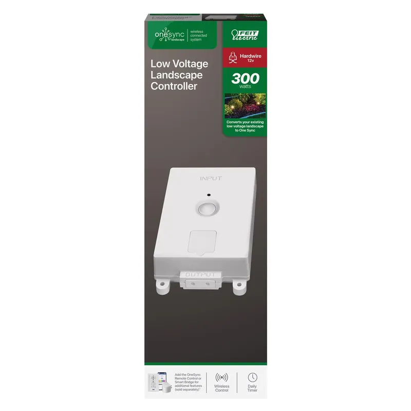 Onesync Low Voltage 300 W Led Landscape Lighting Control Box 1 Pk