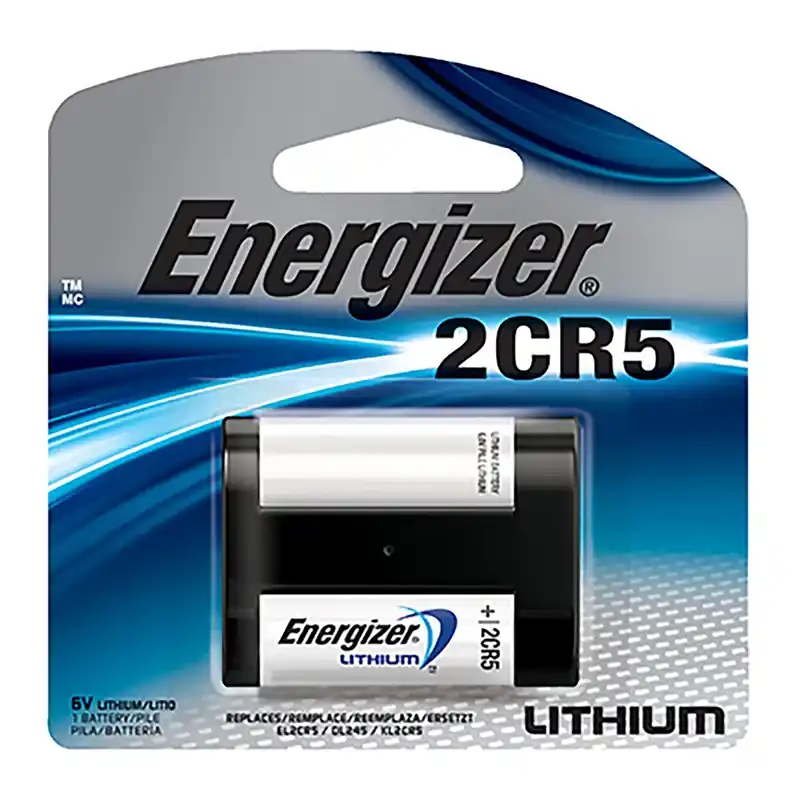 Lithium 2cr5 6 V 1.5 Mah Camera Battery 1 Pk