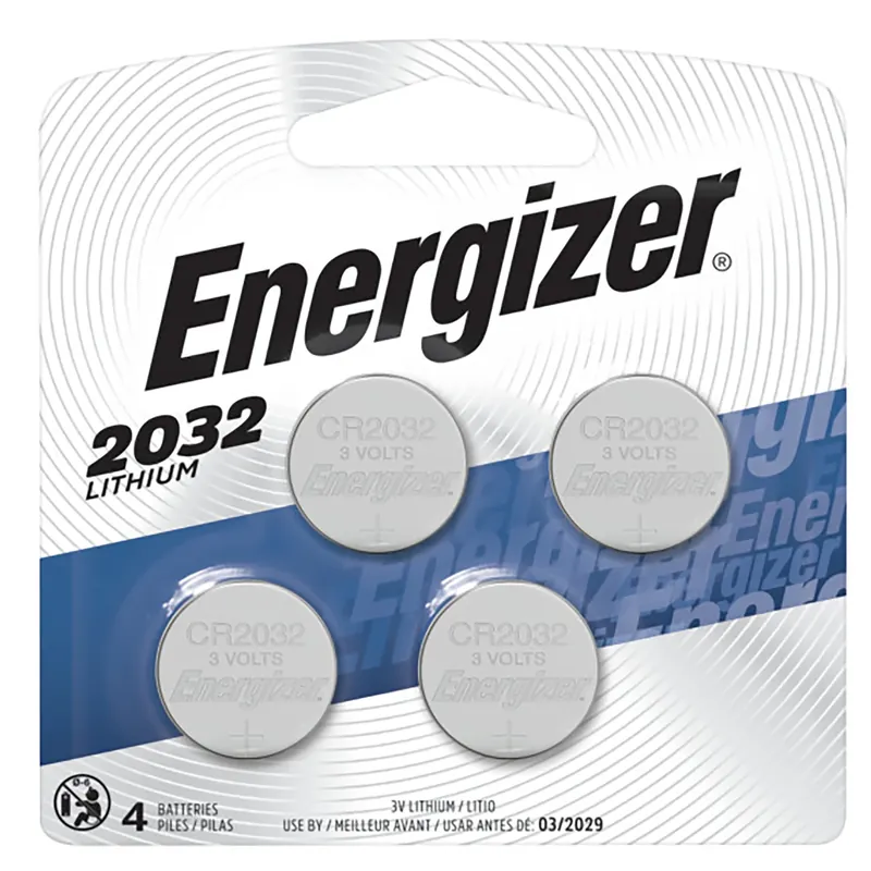 Lithium 2032 3 V Electronic/watch Battery 4 Pk