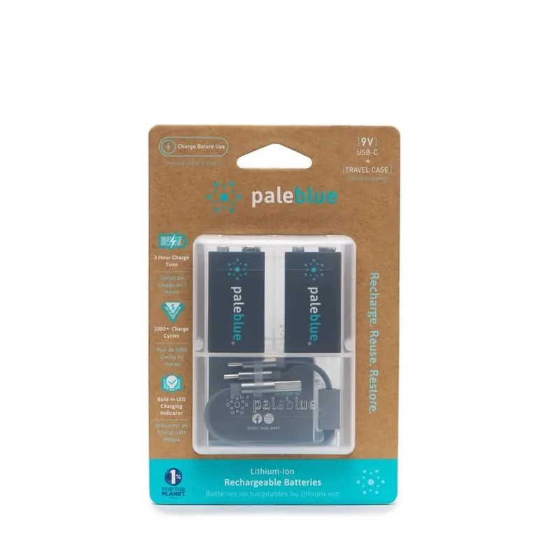 9-volt Lithium Batteries 2 Pk Clamshell