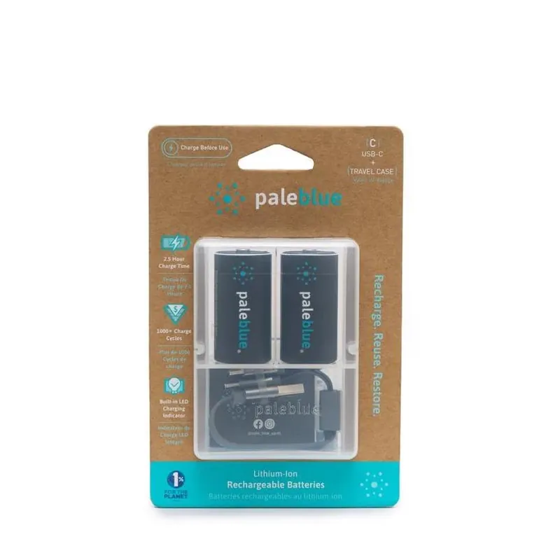 C Lithium Batteries 2 Pk Clamshell