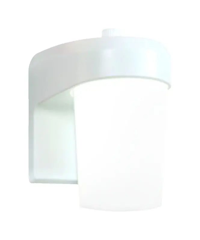 Led Entry & Patio Light, White, 900 Lumens, 120-volt