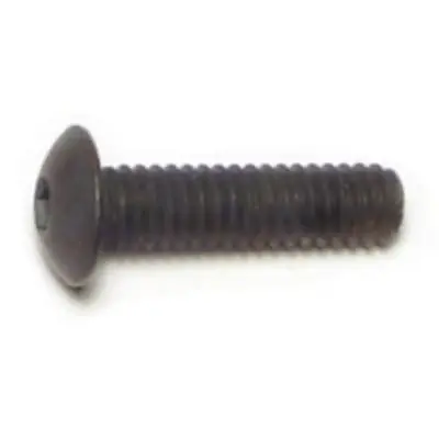 8-32 X 5/8 Plain Button Head Socket Cap Screws Scsb-058 (10 Pcs.)