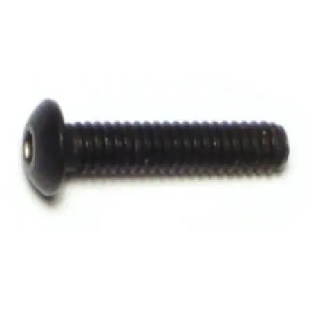 8-32 X 3/4 Plain Button Head Socket Cap Screws Scbs-014 (10 Pcs.)
