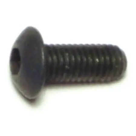 10-32 X 1/2 Plain Button Head Socket Cap Screws Scbs-029 (10 Pcs.)