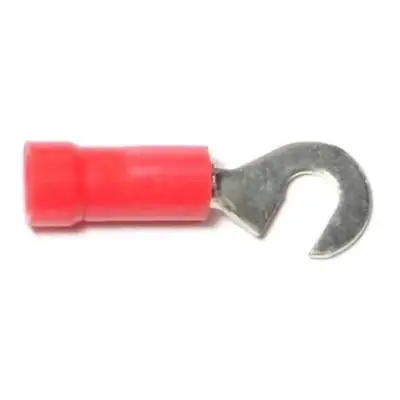22-18 Gauge Insulated Hook Terminals For Reliable Electrical Connections