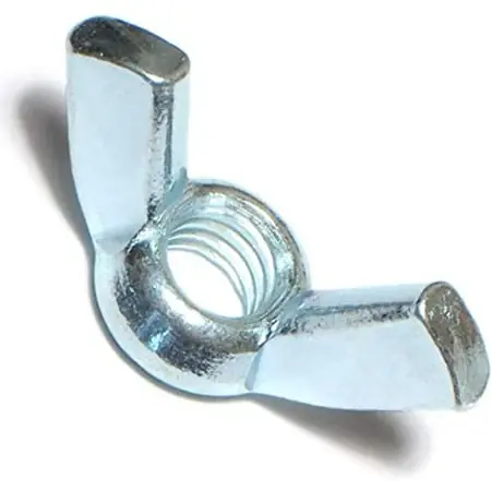 7/16-14 Zinc Cold Forged Wing Nuts - Pack Of 10
