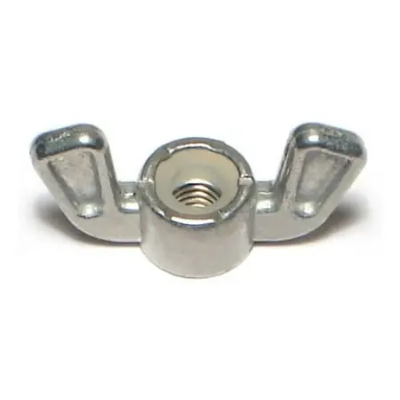 10-32 X 1-1/32 Zinc Plated Steel Fine Thread Wing Nuts Wns-193 (20 Pcs.)