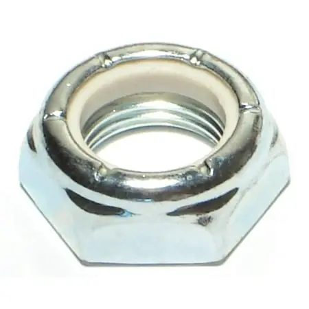 5/8 -18 Zinc Grade 2 Nylon Thin Lock Nuts Lknut-128 (5 Pcs.)
