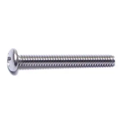 6-32 X 1-1/4 Stainless Steel Phillips Pan Head Machine Screws - 18-8 Grade