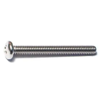 8-32 X 1-1/2 Stainless Steel Phillips Pan Head Machine Screws - Coarse Thread