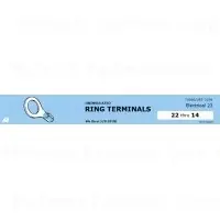 Uninsulated Ring Terminals Midwest Assortment - Various Sizes And Types