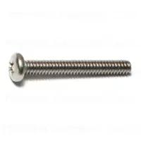10-24 X 1-1/2 Stainless Steel Phillips Pan Machine Screws - Durable Fasteners