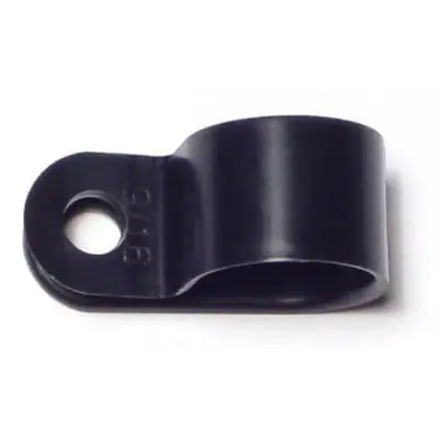 9/16 X 1/2 Black Nylon Plastic Strap Wcubn-084 (10 Pcs.)