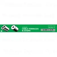 Aluminum Cable Ferrules & Stops Midwest Assortment - Durable And Versatile