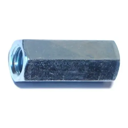 1/2 -13 X 11/16 X 1-3/4 Zinc Rod Coupling Nuts (8 Pcs.)