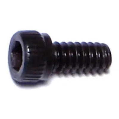 4-40 X 1/4 Black Oxide Coarse Socket Cap Screws - Durable Steel Fasteners