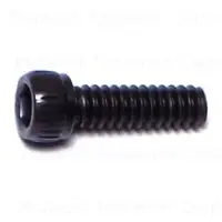 4-40 X 3/8 Black Oxide Coarse Socket Cap Screws - Durable Fasteners For Various Applications