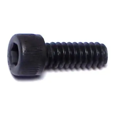 6-32 X 3/8 Black Oxide Coarse Socket Cap Screws - Durable Steel Fasteners