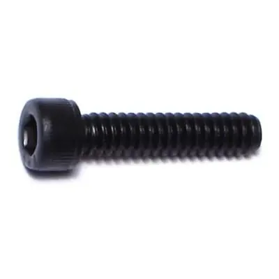 6-32 X 5/8 Black Oxide Coarse Socket Cap Screws - Durable Steel Fasteners