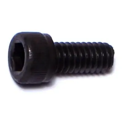 8-32 X 3/8 Black Oxide Coarse Socket Cap Screws - Durable Steel Fasteners