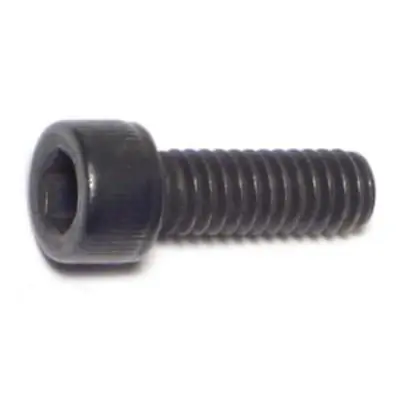8-32 X 1/2 Black Oxide Coarse Socket Cap Screws - Durable Steel Fasteners