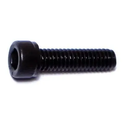 8-32 X 5/8 Black Oxide Coarse Socket Cap Screws - Durable Steel Fasteners