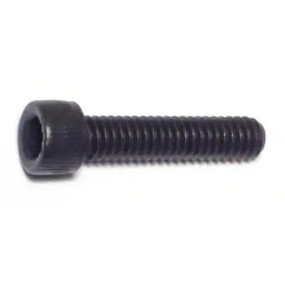8-32 X 3/4 Black Oxide Coarse Socket Cap Screws - Durable Steel Fasteners