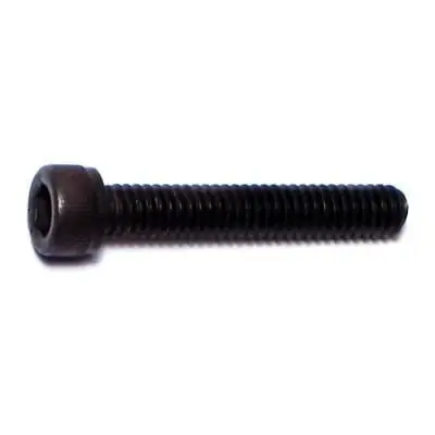 8-32 X 1 Black Oxide Coarse Socket Cap Screws - Durable Steel Fasteners