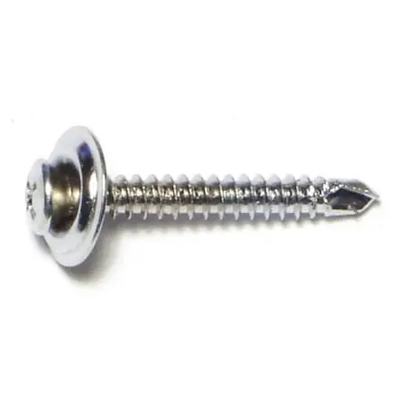 8-18 X 1-1/4 Automotive Trim Phillips Pan Self-drilling Screws Sspwc-087 (15 Pcs.)