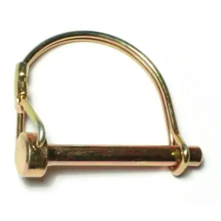 1/4 X 2 Zinc Plated Steel Round Wire Lock Pins - Durable And Reliable Fasteners