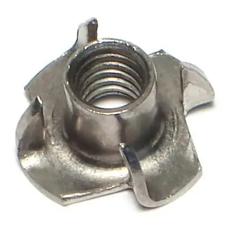 5/16 -18 X 3/8 18-8 Stainless Pronged Tee Nuts Tnss-032 (10 Pcs.)