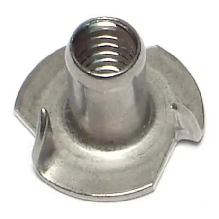 1/4 -20 X 9/16 18-8 Stainless Pronged Tee Nuts Tnss-038 (10 Pcs.)