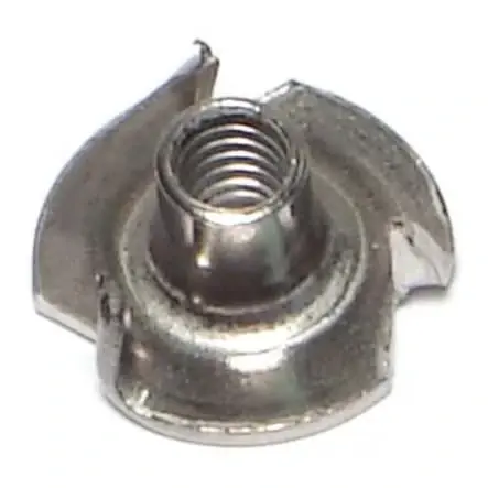8-32 X 1/4 18-8 Stainless Pronged Tee Nuts Tnss-023 (10 Pcs.)