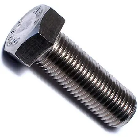 7/16-20 X 1-1/4 Stainless Fine Hex Cap Screws - Pack Of 4